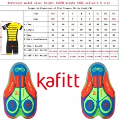 Macaquinho de Ciclismo Feminino Kafitt na internet