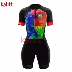 Macaquinho de Ciclismo Feminino Kafitt na internet