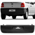 Parachoque Traseiro Gol G3 2000 A 2005 Preto Liso Dts
