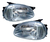 Par De Farol Corsa 1994 A 2000 Pisca Cristal Lente De Vidro - comprar online