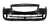 Imagem do Parachoque Dianteiro Chevrolet Agile 2010 A 2013 Preto Liso