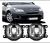 Par farol. Milha peugeot 207 307 Citroen C3 C4