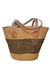 bolsa tote palha sintetica marrom