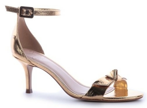 Solis Sandália Dourada 1 laço