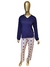 pijama manga com detalhe viscolycra delicate