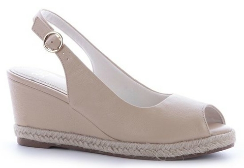 365 Soft Anabela Baixa Off White