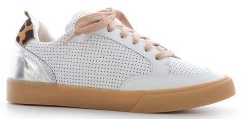 365 Soft Tenis Couro Branco/Onça 35