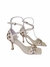 Carrano sandália off white com tacha 321076
