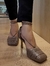 Carrano sapato de amarrar mocha 761005 - comprar online