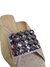 Ferrucci 24207-01PA sandália palha com pedras - loja online