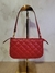 Bolsa Balada Couro Vermelho