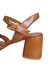 Imagem do Santo Salto Bulgari Conhaque Flor Salto Bloco