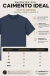 CAMISETA BASICA HANGAR MARINHO IMPERIO REF79000 na internet