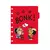 CUADERNO SNOOPY A5 DISCOS - MOOVING - tienda online