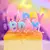 VELAS HAPPY BIRTHDAY GLITTERY