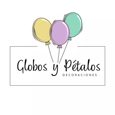 globos y pétalos