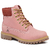 Bota Militar Macboot Cano Alto Lauryn 04 Rosa - comprar online