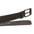 Cinto em Couro Macboot Café Fivela Metal Preto - comprar online