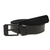 Cinto em Couro Macboot Preto Fivela Metal Preto