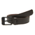 Cinto em Couro Macboot Café Fivela Metal Preto - MACBOOT