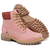 Bota Militar Macboot Cano Alto Lauryn 04 Rosa - loja online