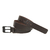Imagem do Cinto em Couro Macboot Café Fivela Metal Preto
