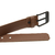 Cinto em Couro Macboot Marrom Fivela Metal Preto - comprar online