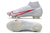 Chuteira Nike Mercurial Superfly 8 (FG) - Branco/Vermelho - loja online