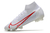 Chuteira Nike Mercurial Superfly 8 (FG) - Branco/Vermelho
