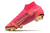 Chuteira Nike Mercurial Superfly 8 (FG) - Rosa/Dourado