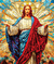 Imagem do Jesus Mosaico