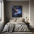 Quadro Nebulosa Celestial Retrato - comprar online