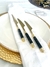 Set Cuchillo Marbella x6 - Color Negro. - tienda online