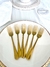 Set Cubiertos Banus Gold x6. - comprar online