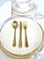 Set Cuchara Banus Gold x6. en internet