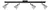 Barral de 4 Luces en Negro - comprar online