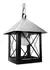 Farol Colonial de Colgar Exterior