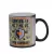 Caneca mágica preta fosca personalizada - loja online