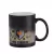 Caneca mágica preta fosca personalizada - Donna' Artes Papeliê e Personalizados