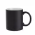 Caneca mágica preta fosca personalizada - comprar online