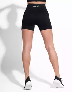 HIGH WAIST BLACK SHORT SEAMLESS - comprar online