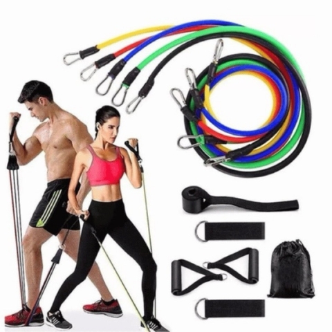 Set de 5 Sogas Elasticas Gym