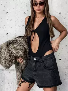 Short de jean tiro bajo "Ofelia" en internet