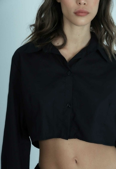 Camisa crop " Luli " - tienda online