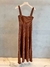 Vestido Rib Alça Larga 3 Camadas - Vanguarda