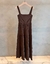 Vestido Rib Alça Larga 3 Camadas na internet