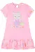 VESTIDO MOLECOTTON ROSA KUKIE 84818 - comprar online