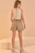 CONJUNTO BLUSA CROPPED LITTLE WAFLE E SHORT SARJA LILIMOON 84477 na internet