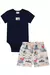 CONJUNTO BODY EM RIBANA E BERMUDA EM MOLETON LINHO LUC.BOO 82931