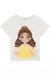 CONJUNTO KUKIE PRINCESA BELA BLUSA MALHA E SAIA TULE 85643 - Tutti Frutti | Moda Infantil 